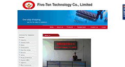 Desktop Screenshot of fiveten-tech.com