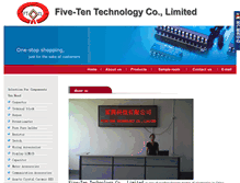 Tablet Screenshot of fiveten-tech.com